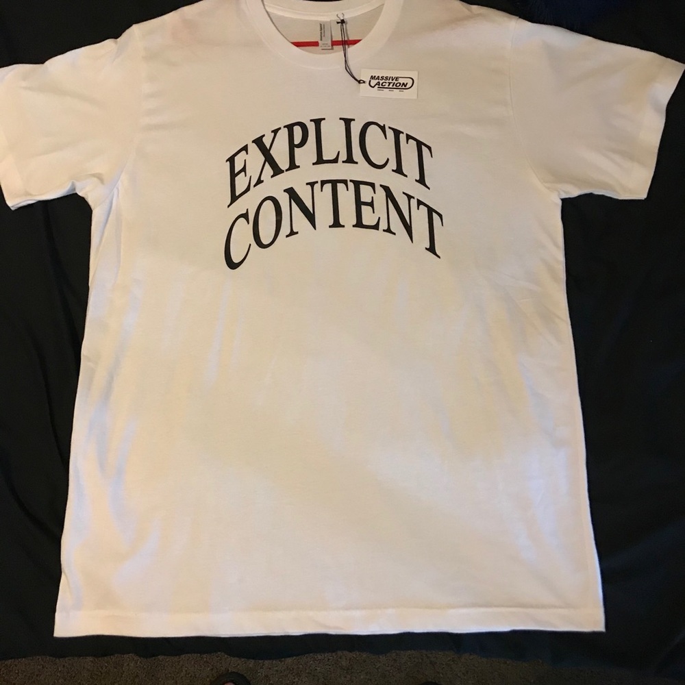 Massive Action “Explicit Content” Shirt XL